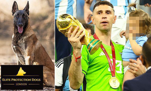 Emiliano Martinez splashes out guard dog as Argentine seeks to protect his World Cup winner’s medal | Daily Mail Online