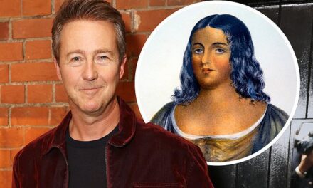 Edward Norton discovers POCAHONTAS is 12th great-grandmother and learns ancestors once owned slaves | Daily Mail Online