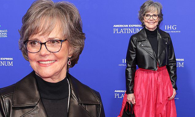 Sally Field at Palm Springs International Film Festival ahead of screening of her film 80 for Brady | Daily Mail Online