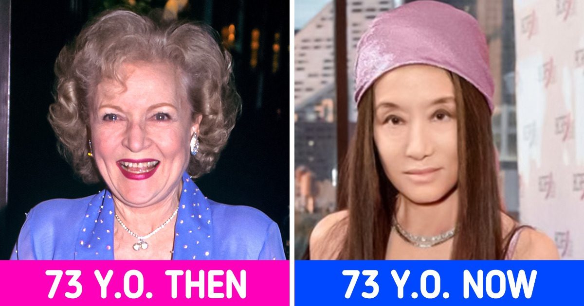 14 Side-by-Side Pics That Show Us How Celebrities Embraced Aging Before vs Today