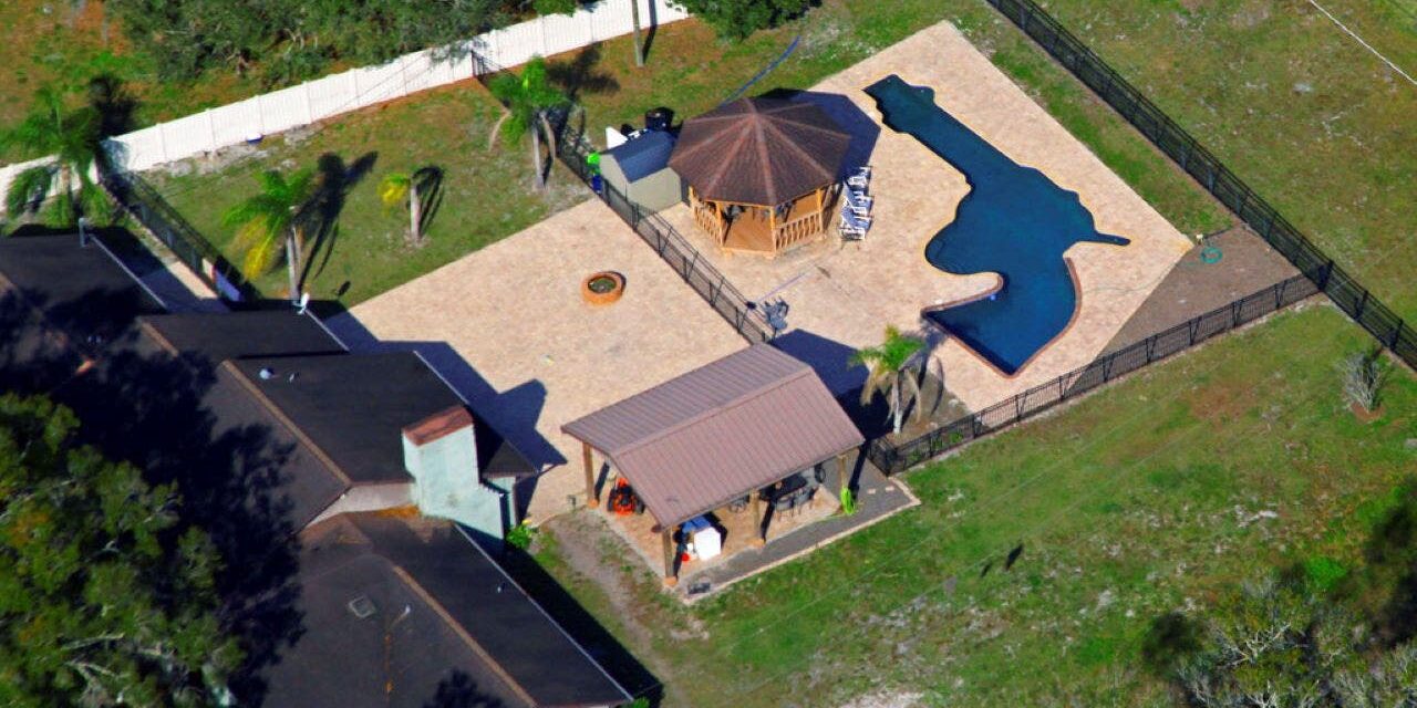 Florida couple shows off backyard pool shaped like revolver: ‘You swim your lap down the barrel’ | Fox News