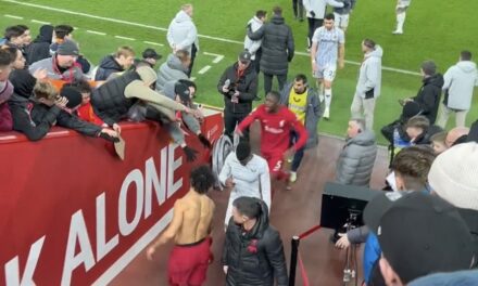 Liverpool news: Ibrahima Konate enjoys moment with Liverpool fans