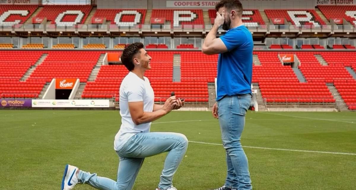 Football’s first openly-gay player reveals he is engaged