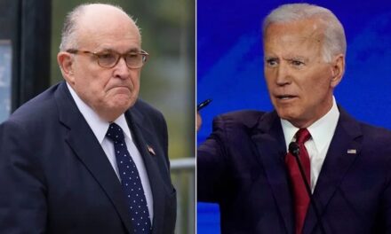 RUDY FAIL: Giuliani DROPS defamation suit against President Biden
